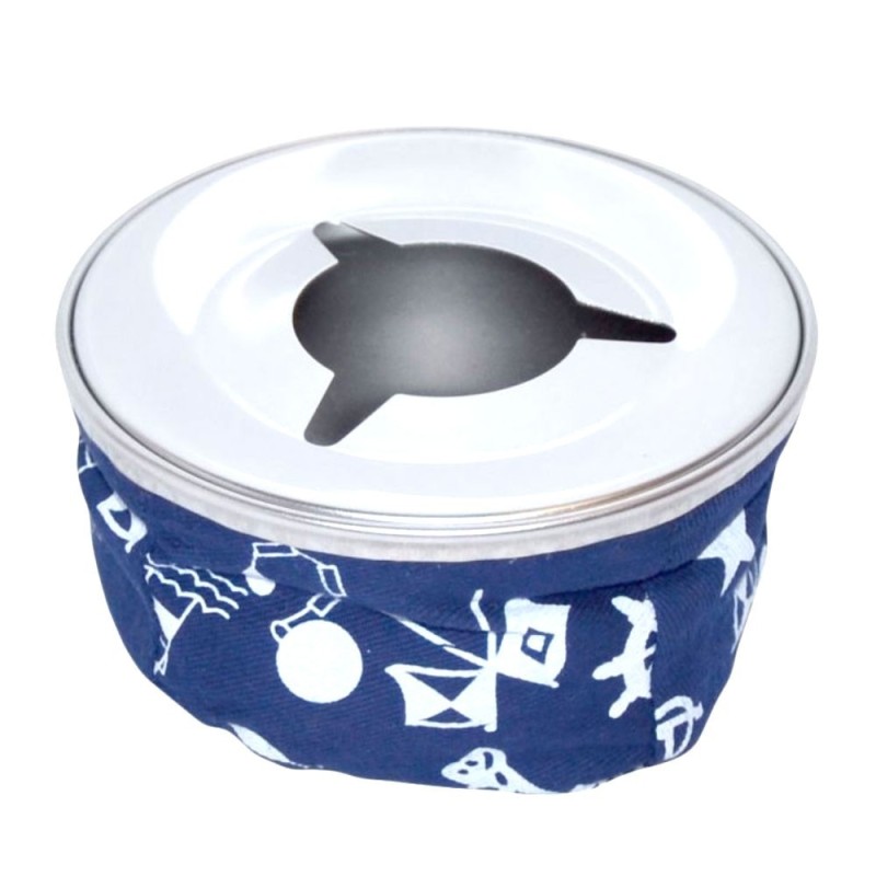 Blue Windproof ashtray Ø10cm N20318405166