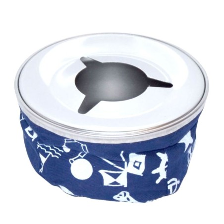 Blue Windproof ashtray Ø10cm N20318405166