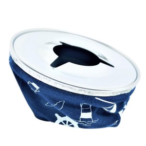 Blue Windproof ashtray Ø10cm N20318405166
