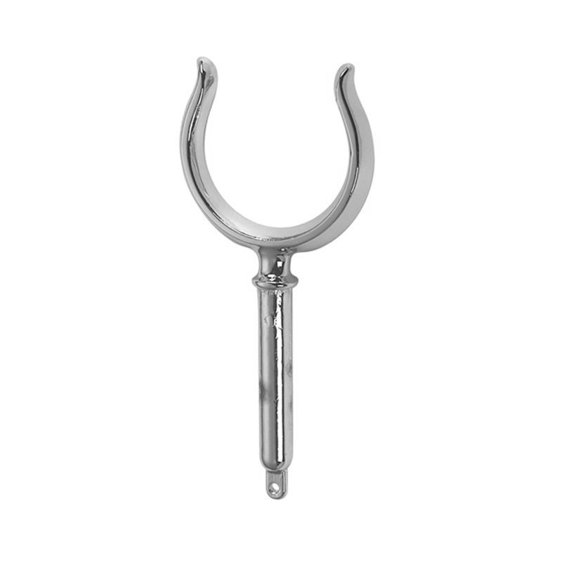 Chromed braStainless Steel rowlock Ø12mm Opening 52mm 40x75mm N30610511812