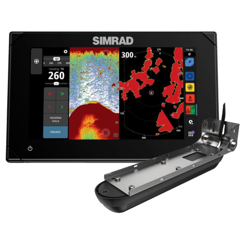 Simrad NSX 3007 Active Imaging XDCR ROW Chartplotter 000-15368-001 62600121