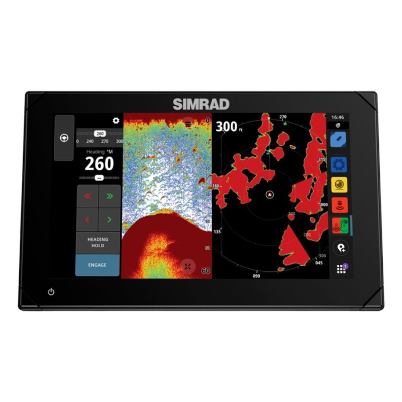 Simrad Chartplotter NSX 3009 NO XDCR ROW Senza trasduttore 000-15219-001 62600122-0%