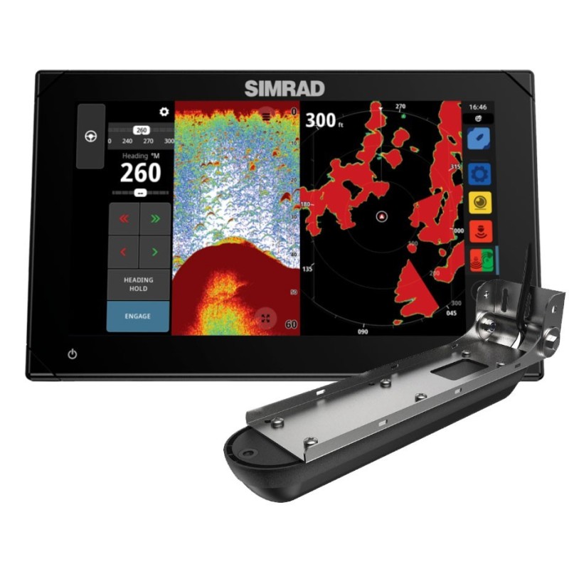 Simrad NSX 3009 Active Imaging XDCR ROW Chartplotter 000-15369-001 62600124