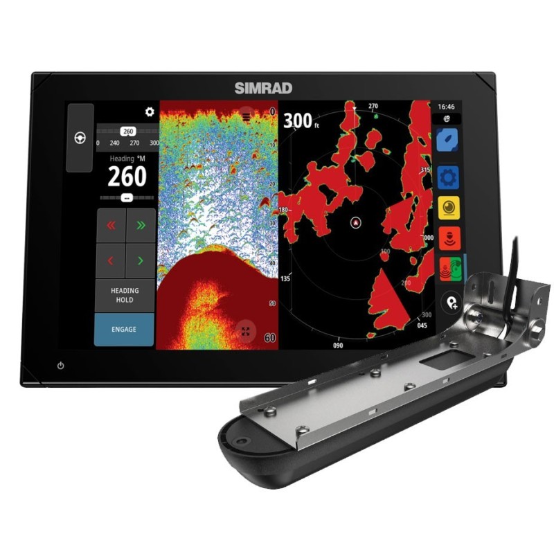 Simrad NSX 3012 Active Imaging XDCR ROW Chartplotter 000-15370-001 62600126