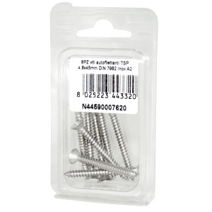 A2 DIN7982 Stainless steel flat self-tapping countersunk screws 4.8x45mm 8pcs N44590007620
