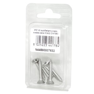 A2 DIN7982 Stainless steel flat self-tapping countersunk screws 5.5x32mm 6pcs N44590007632