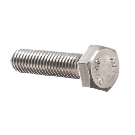 DIN 933 UNI 5739 A2 stainless steel flat hexagonal head screw 8x120mm N60144507830