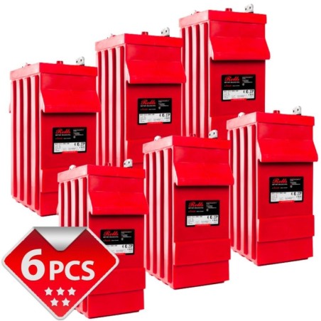 Rolls 4KS27P SERIE 5000 Banco Batterie 24 Volt 49,48 kWh C100 200ROLLS4KS27P-24V-30%