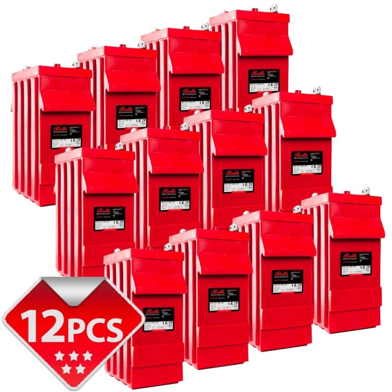 Banco Batterie Rolls 4KS27P - 48V 98,97kWh 200ROLLS4KS27P-30%