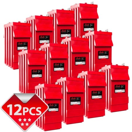 Banco Batterie Rolls 4KS27P - 48V 98,97kWh 200ROLLS4KS27P-30%