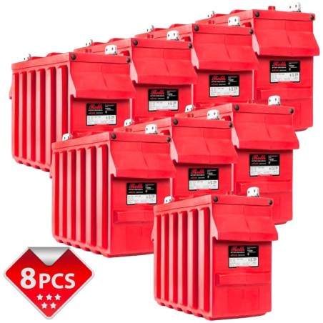 Rolls 6CS27P SERIE 5000 Banco Batterie 48 Volt 60,14 kWh C100 200ROLLS6CS27P-30%
