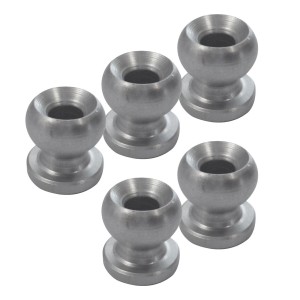 Kit 5pz Funghetto in lega di alluminio anodizzato 12mm N205120900636-0%