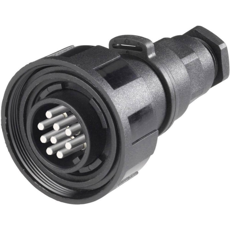 Bulgin Connector Flex mounting plug 9 pins 5A N50523027352