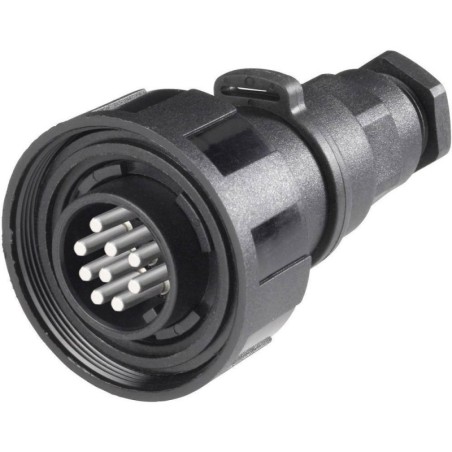 Bulgin Connector Flex mounting plug 9 pins 5A N50523027352