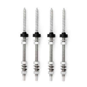 TopSolar Set 4pcs M10X200 A2 stainless steel self-tapping screws for PV structures art.9215 N44590005000