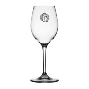 Calice da vino con decoro Living 75x186mm Set 6pz MT5801478-10%
