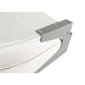 Sedile schienale ribaltabile in vinile bianco 40x40x45cm N31013511551-15%