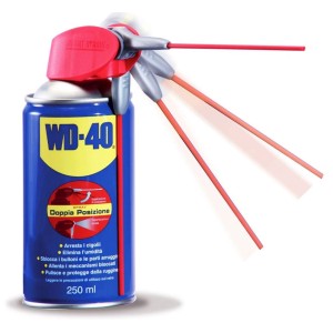 WD-40 250ml Rimuove grasso Lubrifica Elimina cigolii Sblocca Antiruggine N74149800000-10%