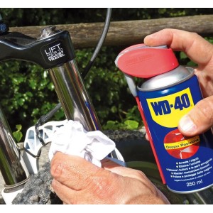 WD-40 250ml Rimuove grasso Lubrifica Elimina cigolii Sblocca Antiruggine N74149800000-10%