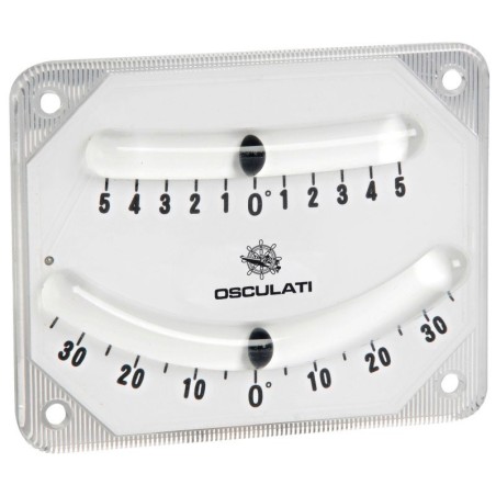 High precision double bubble inclinometer 30gr 100x80mm OS2670086