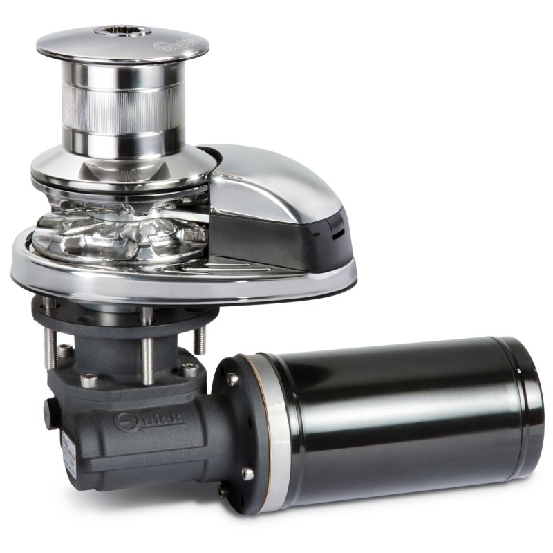 Quick Windlass Stainless Steel Prince Series DP2 312D 300W/12V for 6/7/8mm Chain with Drum QDP2312D