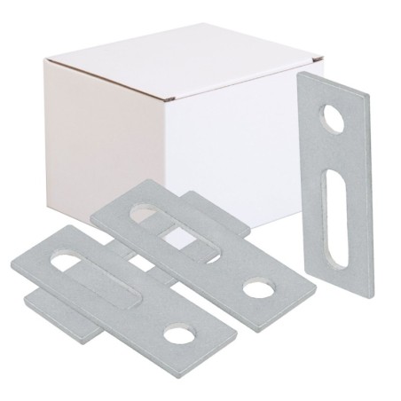 Kit di 4 Piastre di supporto per viti doppio filetto art. 9215-16 M10 N52331500086-0%