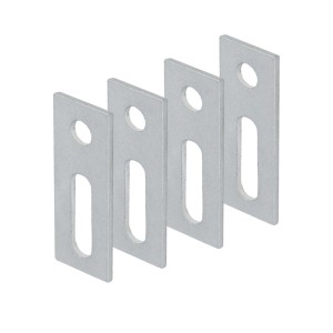 Kit di 4 Piastre di supporto per viti doppio filetto art. 9215-16 M10 N52331500086-0%