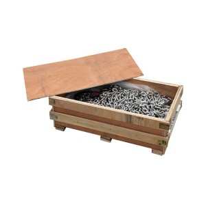 Galvanized calibrated chain 12 mm x 100 m OS0137312-100