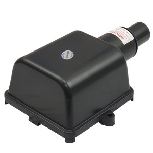 WHALE horizontal suction strainer black plastic 170x120x58mm OS1771001