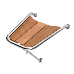 Delfiniera prua Inox con piano in Teak 750x500x330mm Tubo Ø32mm OS4847105-18%