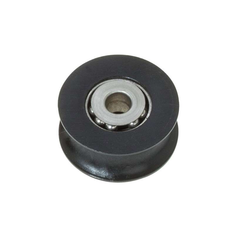 Puleggia nera in delrin su sfere inox 44mm per cime Ø14mm OS5524405-18%