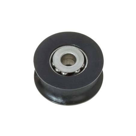 Puleggia nera in delrin su sfere inox 44mm per cime Ø14mm OS5524405-18%