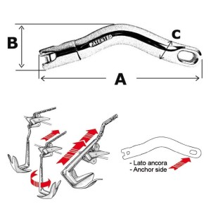 Giunto Twist in acciaio inox per catena D 10/12mm N12401828978-18%
