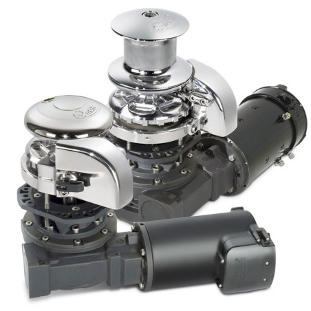 Quick REGAL DC RG5 2024X 2000W 24V Windlass Stainless Steel with Right Pipe Chain QRG52024X