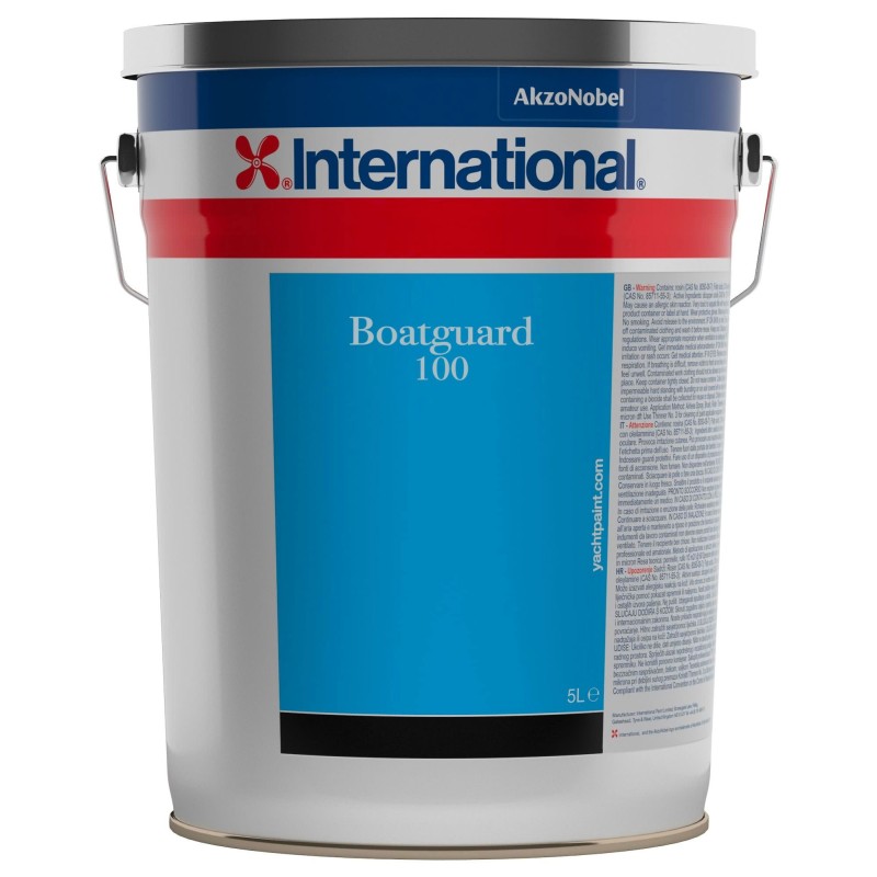 International Boatguard 100 YBP004 Black Antifouling 5Lt 458COL1076
