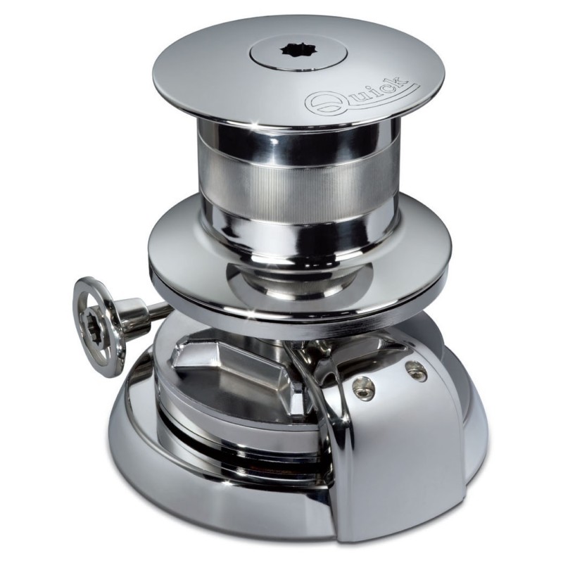 Quick ROY DC RY6 3524D 3500W 24V Vertical WindlaStainless Steel with Drum QRY63524D