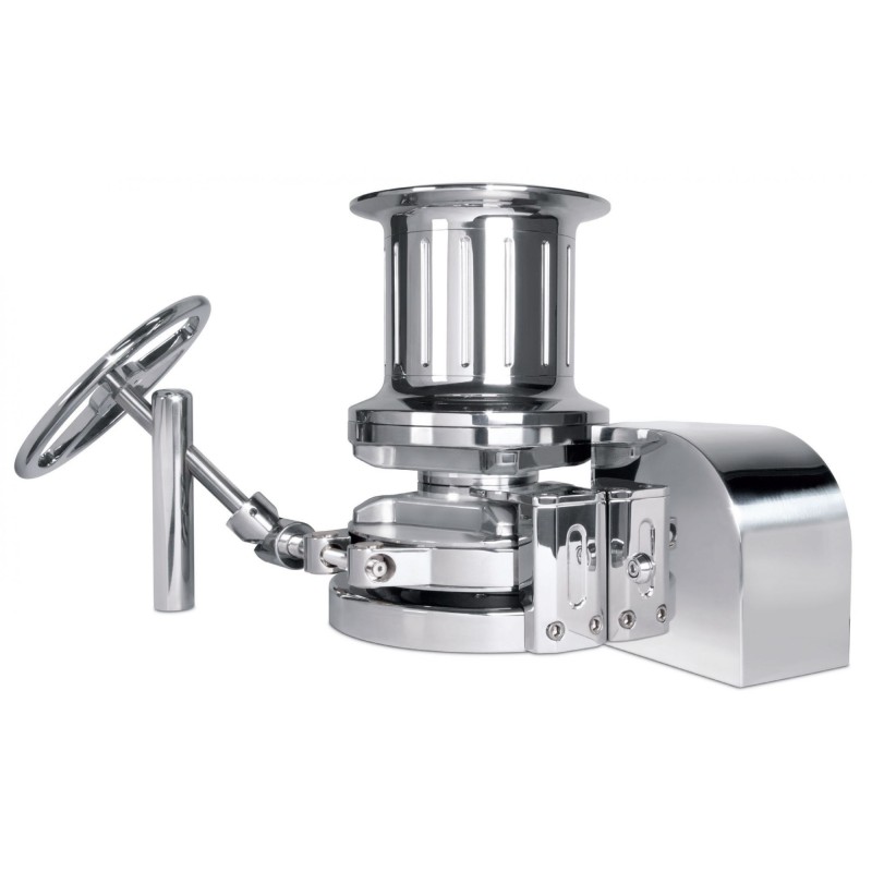 Quick XROY 7 DC XR7 4024D 4000W 24V Vertical WindlaStainless Steel with Drum QXR74024D