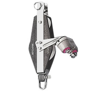 Viadana Plastinox violin block 2 pulleys 10x45 with cam and becket OS5511101