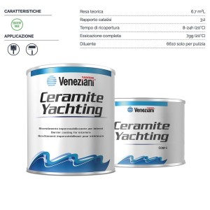 Veneziani Ceramite Yachting 750ml Bianco .153 473COL221-25.112%