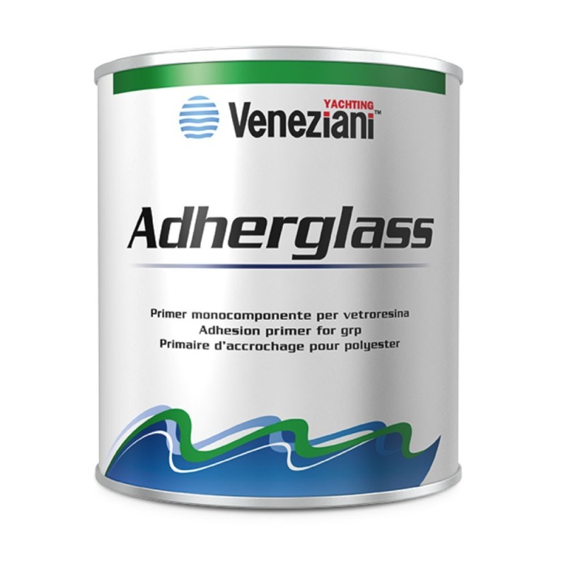 Veneziani Adherglass Anchoring Primer for fiberglass 5Lt Pink 372 473COL288