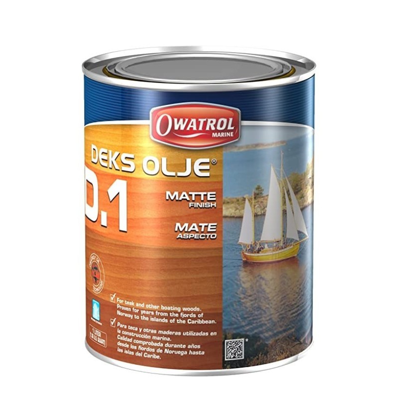 Owatrol Deks Olje D.1 Saturating Wood Oil 2,5Lt N733455COL602