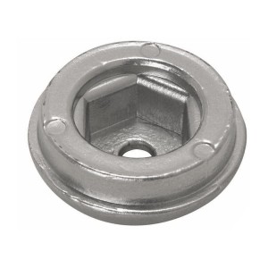 Zinc anode Hexagonal ogive Sleipner 71190 Ø45mm h19.5mm N80605430171