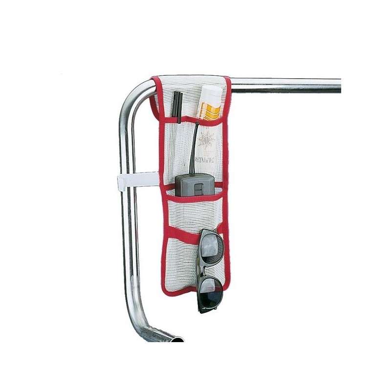 Double pocket storage bag for handrail mount TRD1008020