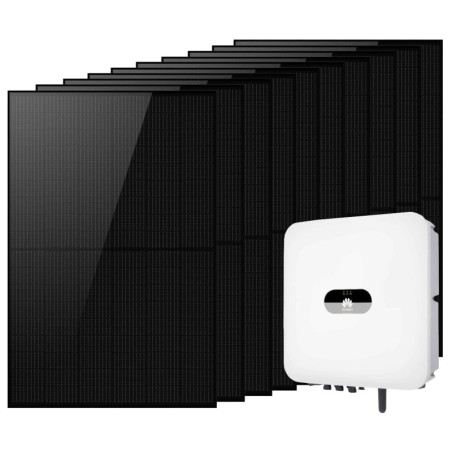 Kit Monofase 4kW con Inverter Ibrido Huawei SUN2000-3KTL-L1 3300/4500W N54130200450-35%