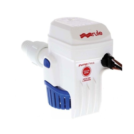 Pompa di sentina Rule-Mate 12V 500GPH 30Lt/min AUTOMATICA RM500A 38522506-20%