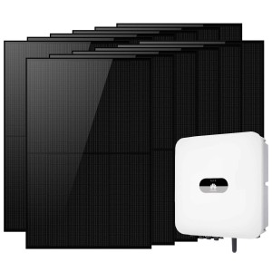 Kit Monofase 4.8kW con Inverter Ibrido Huawei SUN2000-4KTL-L1 4kW N54130200453