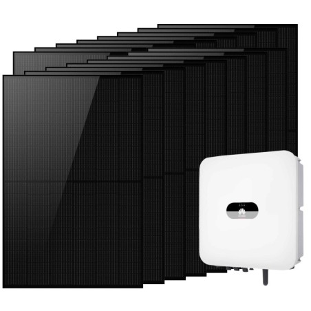 Single-phase 6.4kW Kit with Huawei SUN2000-5KTL-L1 5kW Hybrid Inverter N54130200454