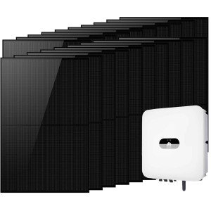 Kit Monofase 8kW con Inverter Ibrido Huawei SUN2000-6KTL-L1 6kW N54130200455