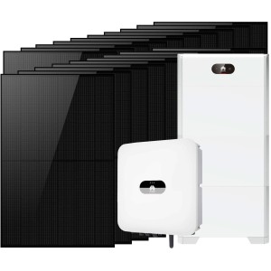 Kit Monofase 8kW con Inverter Ibrido Huawei 6kW e Batteria Luna200 + BMS 15kW N54130200456