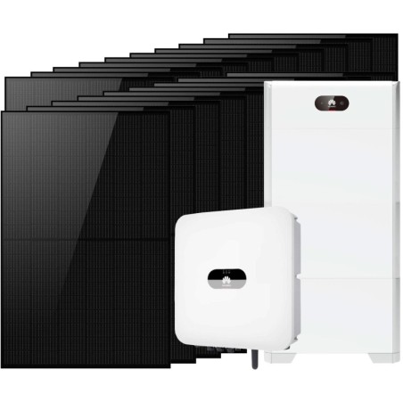 Kit Monofase 8kW con Inverter Ibrido Huawei 6kW e Batteria Luna200 + BMS 15kW N54130200456